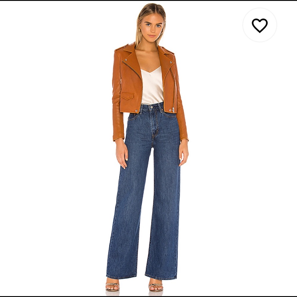 Levi's Ribcage Wide Leg Jean in High Times - Picture 4 of 10